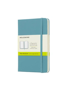 Записная книжка Moleskine Classic карманная, Нелинованная Океанский Синий (QP012B35) 8058341715284