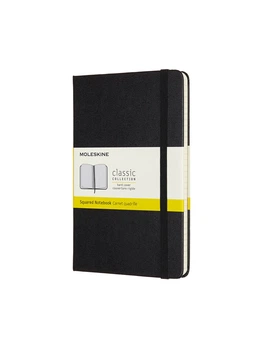 Записная книжка Moleskine Classic медиум, Клетка Черный (QP051) 8058647626598