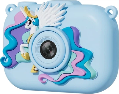 Дитяча камера MY LITTLE PONY для фото- та відеозйомки, іграшка для хлопчиків та дівчаток віком 3-10 років, подарунок на день народження та дошкільний вік для учнів початкової школи A03 Космічна принцеса