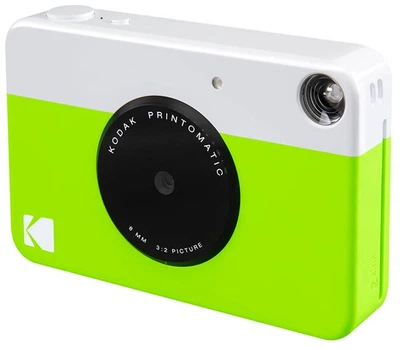 Камера мгновенной печати Kodak PRINTOMATIC Green-White