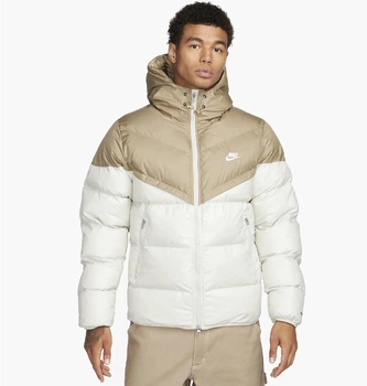 Куртка мужская Nike M Nk Sf Wr Pl-Fld Hd Jkt 2XL Коричневий FB8185-247