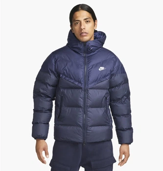 Куртка мужская Nike M Nk Sf Wr Pl-Fld Hd Jkt 2XL Синій FB8185-410