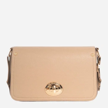 Сумка кросс-боди через плечо женская маленькая U.S. Polo Assn 27V0120-AA00A(SAND)_1SZ Бежевая (786662700341)