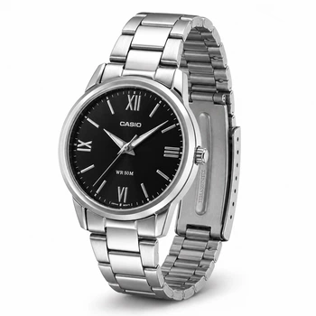 Женские часы Casio LTP-1303DD-1A Серебристые ( AT1141-0563 )