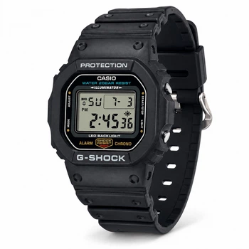 Мужские часы Casio G-SHOCK DW-5600UE-1D Черные (AT1141-0553)