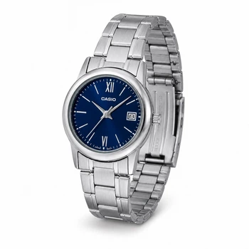 Женские часы Casio LTP-V002D-2B3 Серебристые ( AT1141-0467 )