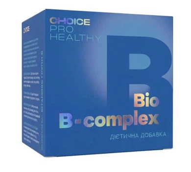 Комплекс вітамінів групи B Choice BIO B-COMPLEX Pro Healthy 30 саше