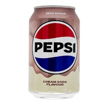 Газированный напиток Pepsi Cream Soda Zero Sugar Без сахара 330мл