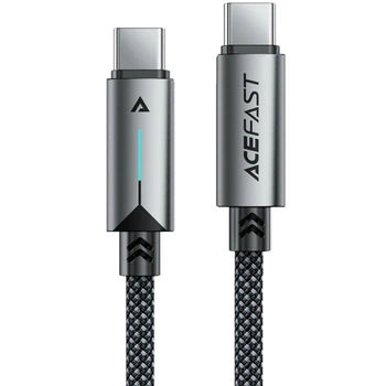 Кабель Acefast C19-03 USB 2.0 Type-C to Type-C M-M 1.2 м 60W Black (6974316284475)