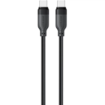 Кабель Acefast C16-03 USB 2.0 Type-C to Type-C M-M 1.2 м 60W TPE Black (6974316283805)