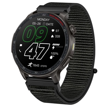 Смарт-годинник Smart Colorado Nylon Black 5BAR, 2 ремінці