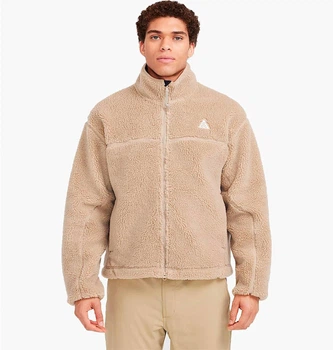 Куртка чоловіча Nike Acg Canwell Glacier Therma-Fit Adv Windproof Half-Z Beige S Бежевий FV8653-247