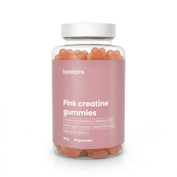 Креатин Pink Gummies — 60 капс — GymBeam BeastPink