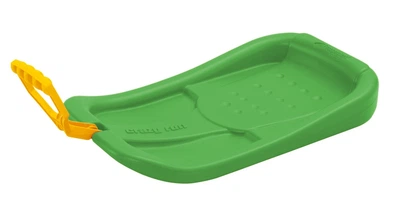 Зимові санчата Prosperplast пластикові 58х35х8,5 см зелені