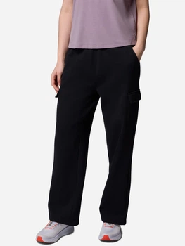 Спортивные штаны на флисе женские Columbia 551897725 XL Черные (1160158449)