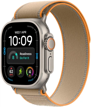 Смарт-часы Apple Watch Ultra 4 GPS + Cellular 49mm Natural Titanium Case with Sand Trail Loop - S/M (MJAJ4QI/A)