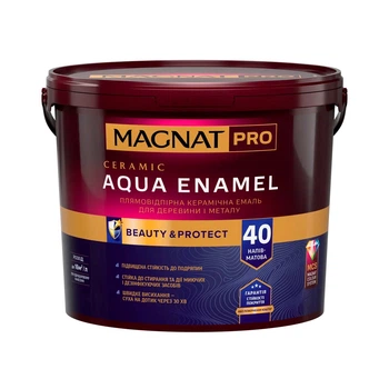 Емаль керамічна Magnat Pro Ceramic Aqua Enamel 40 База А напівматова 2,7 л