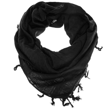 Арафатка шарф-шемаг Mil-Tec Хлопок Shemagh Protective Scarf One Size 110x110см Black 12618000 (M-T)