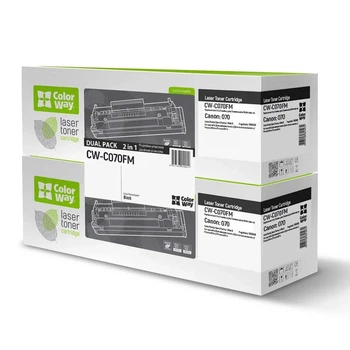 Картридж Canon 070 (MF461w/463dw/465dw/LBP243dw/246dw) DUAL PACK *ColorWay