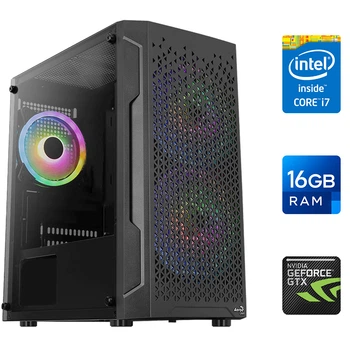 Ігровий ПК AeroCool Trinity - Intel Core i7-2600/ 16GB RAM/ GTX960 4GB DDR5/ 480GB SSD/ 500W б/в
