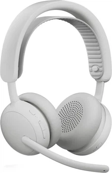 Słuchawki Logitech ZONE Wireless 2 ES for Business Off-white (981-001520)
