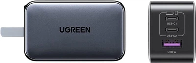Зарядное устройство UGREEN 65 Вт GaN Type-C многопортовое, PD40/45 Вт