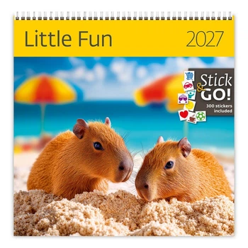 Календарь настенный Helma 2027 Little Fun, 30x30 см (LP04-27)