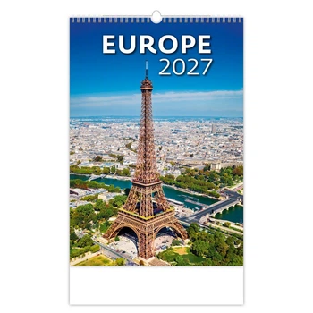 Календарь настенный Helma 2027 Europe, 31,5x45 см (N123-27)