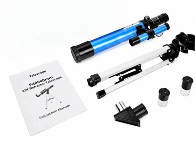 Телескоп F40040M Blue 32X рефракторний телескоп