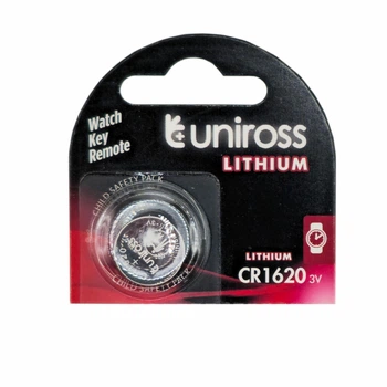 Батарейка литиевая Uniross CR 1620 (04215)