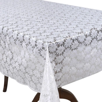 Клейонка на стіл ПВХ Lace MA-5727 рулон 1.37х20 м Білий