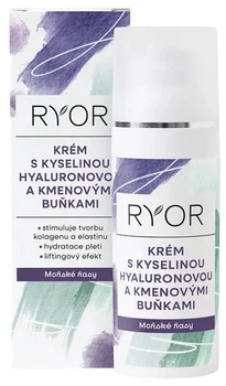 Krem do twarzy Ryor z kwasem hialuronowym i komórkami macierzystymi 50 ml (8594007977639)
