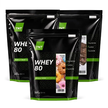 Протеин TNT WHEY 80 комплект 3 уп. по 2 кг