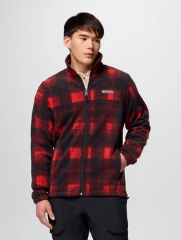 Толстовка флисовая, на молнии мужская Columbia 828150082 XL Красная (1161312465)