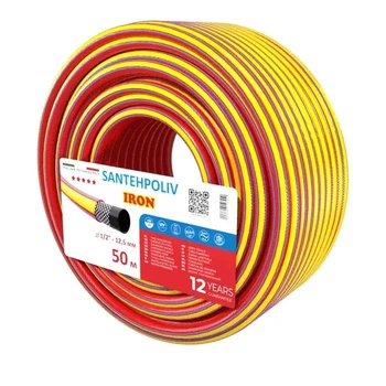 Шланг IRON 1/2" x 50 м, 3х шар. (кратно 50) {50}