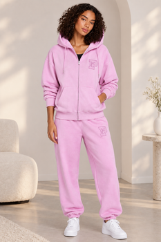 Спортивный костюм Victoria's Secret (23699848253) Campus FleeceTM Full-Zip M розовый