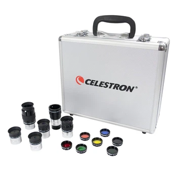 Набір окулярів та фільтрів Celestron 1.25" з кейсом (94303)