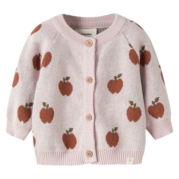 Кардиган Lil'Atelier Teresa, колір рожевий, розмір 62 (263.13245316.HVIO)