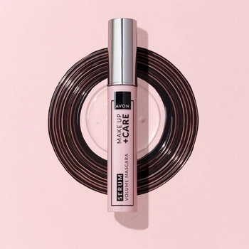 Тушь для ресниц «объем и уход» avon serum volume mascara