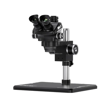 Мікроскоп тринокулярний Mechanic iMic 3-B11 (7-50X) з підсвіткою LS5 Black