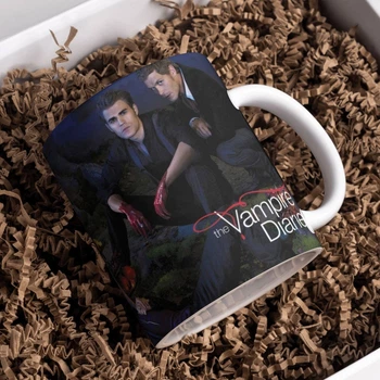 Чашка глянцева The Vampire Diaries Щоденники вампіра 330 мл (ЩВ00770)