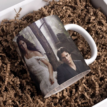 Чашка глянцева The Vampire Diaries Щоденники вампіра 330 мл (ЩВ00773)
