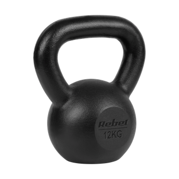 Чавунна гиря 12 кг Rebel Active RBA-2323-12