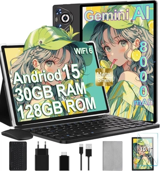 Планшет 10" Dghrti Tab 30 8+22/128Gb 8 ядер Android 15 8000 mAh Черный (102315850) - Уценка