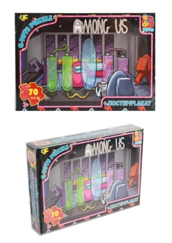 Пазли серії "AMONG US №4", 70 елементів G-Toys (AU04)