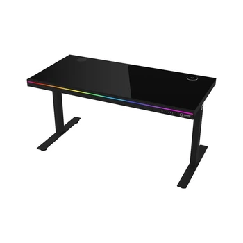 Комп'ютерний стіл Lorgar PRO 80G Glass Black (LRG-DP80G)