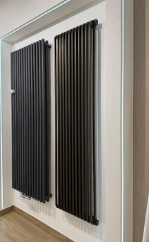 Дизайн-радиатор Terma Delfin 1800x500 mm, Anodic Brown