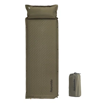 Килимок самонадувний Naturehike CNK2300DZ014 одномісний з подушкою, 30мм