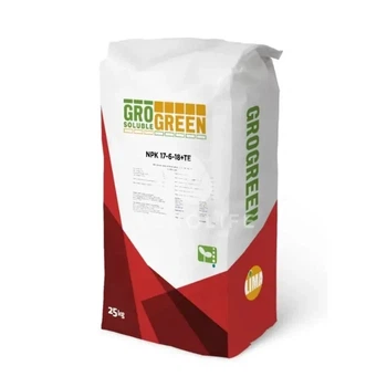 Добриво GroGreen NPK 17-6-18 + TE 25 кг мінеральне