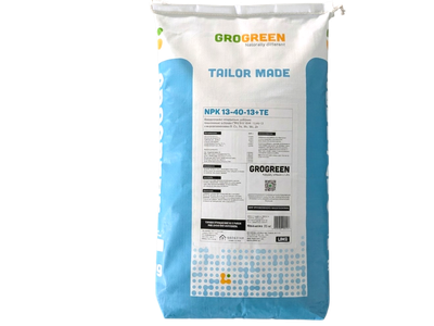 Добриво GroGreen NPK 13-40-13 + TE 25 кг мінеральне